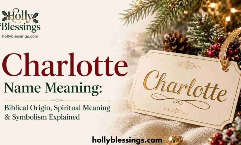 Charlotte Name Meaning