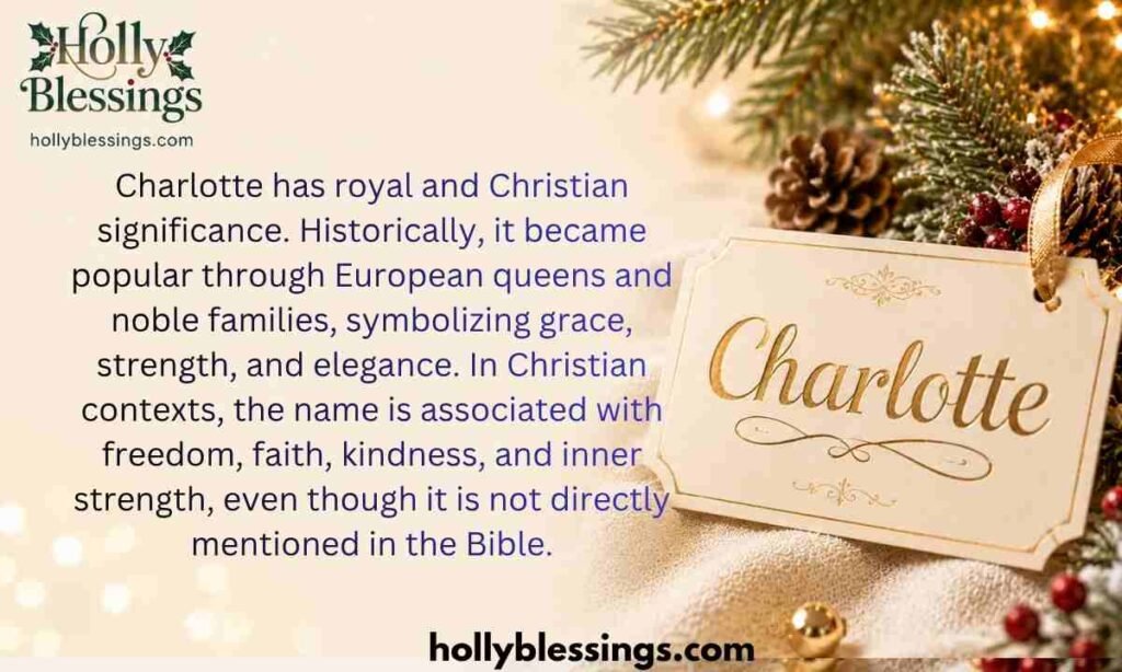 Charlotte in Historical and Christian Contexts