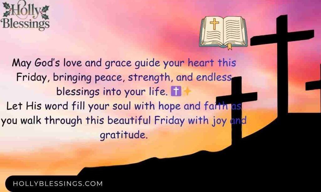 Christian Friday Blessings and Bible Verses