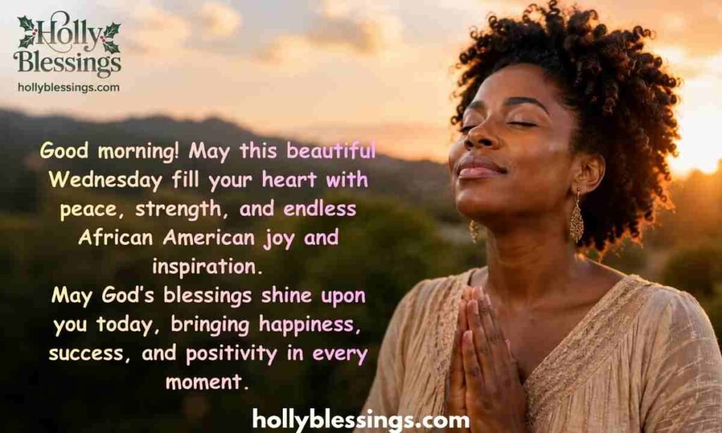 Good Morning African American Wednesday Blessings