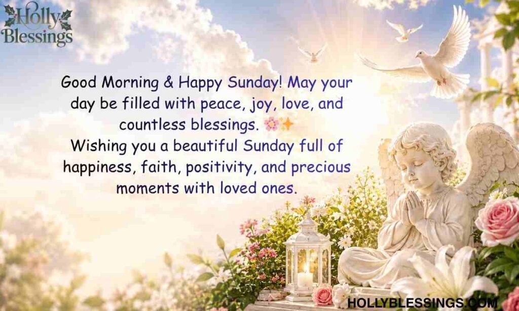 Good Morning Happy Sunday Blessings