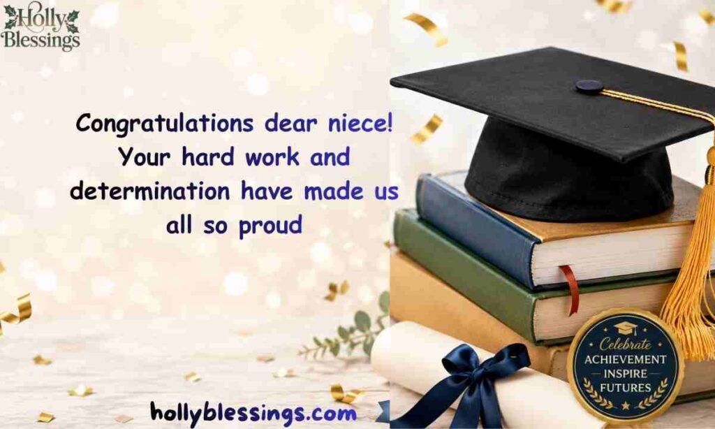 Graduation Wishes for Niece