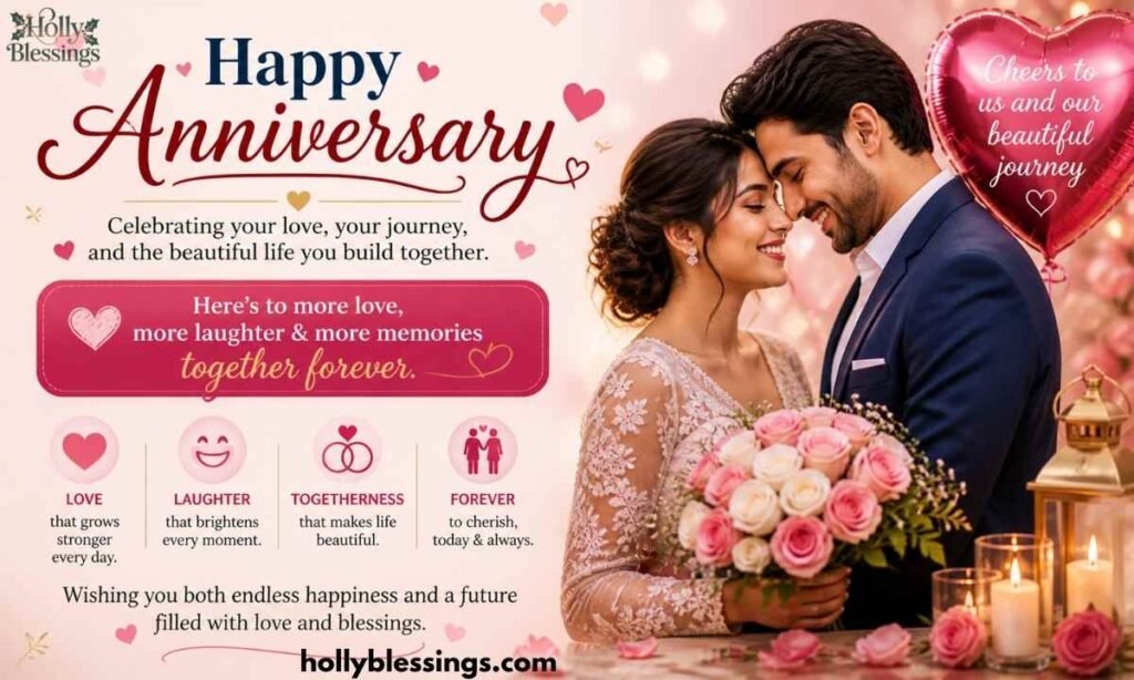 Happy Anniversary Wishes for Couple