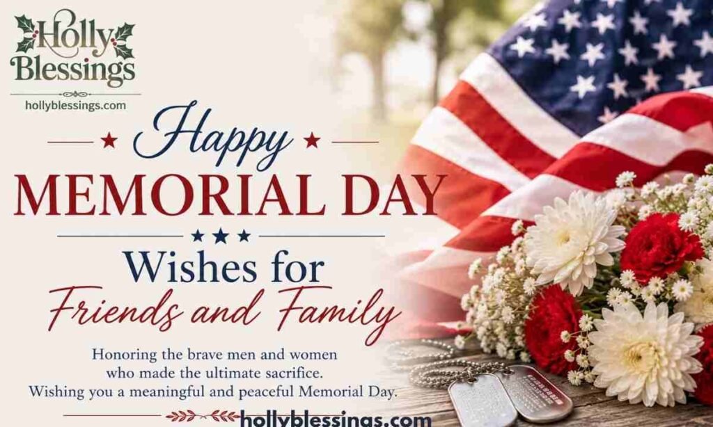 Happy Memorial Day Wishes for Friends and Family