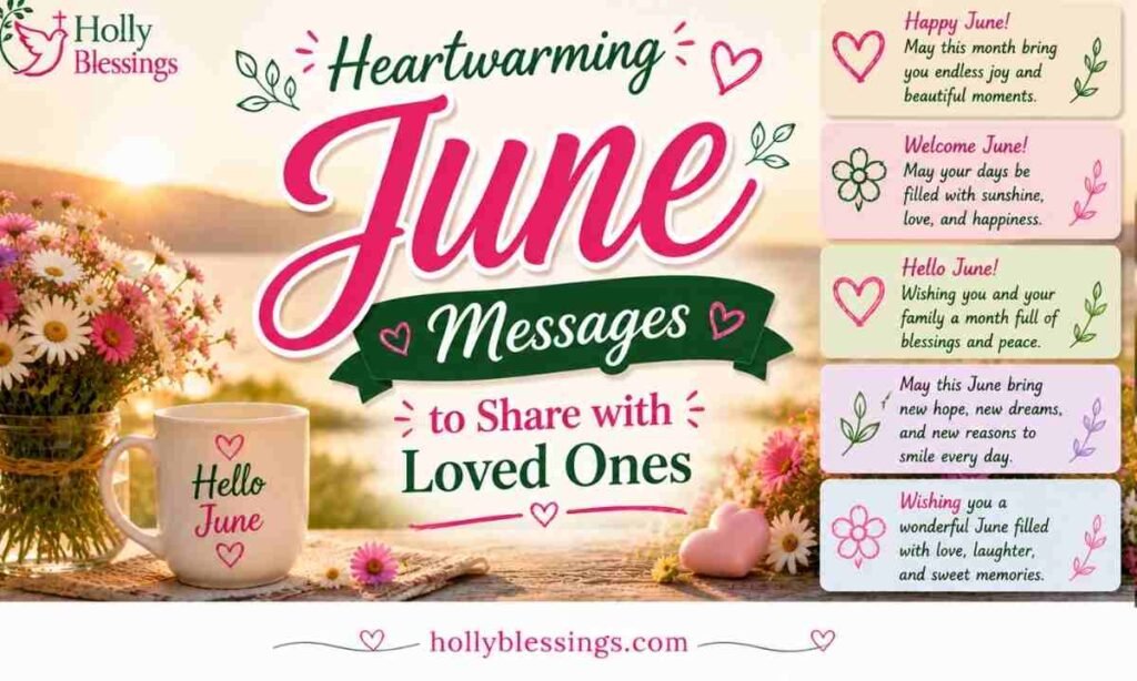 Heartwarming June Messages to Share with Loved Ones
