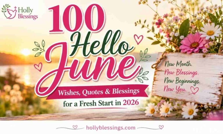 Hello June Wishes, Quotes & Blessings for a Fresh Start in 2026