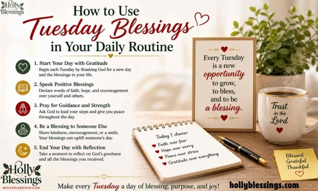 How to Use Tuesday Blessings in Your Daily Routine