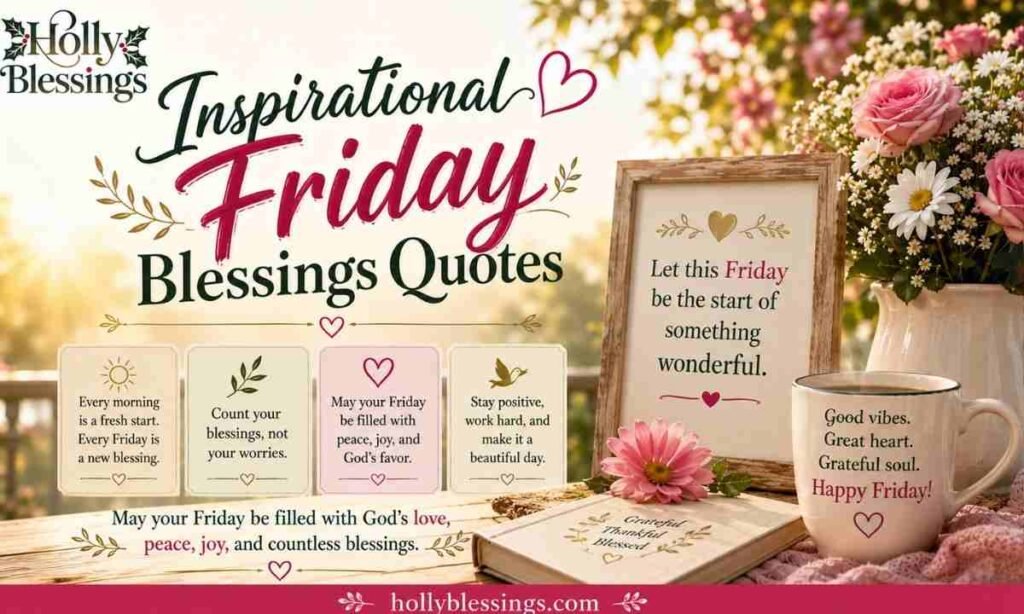 Inspirational Friday Blessings Quotes