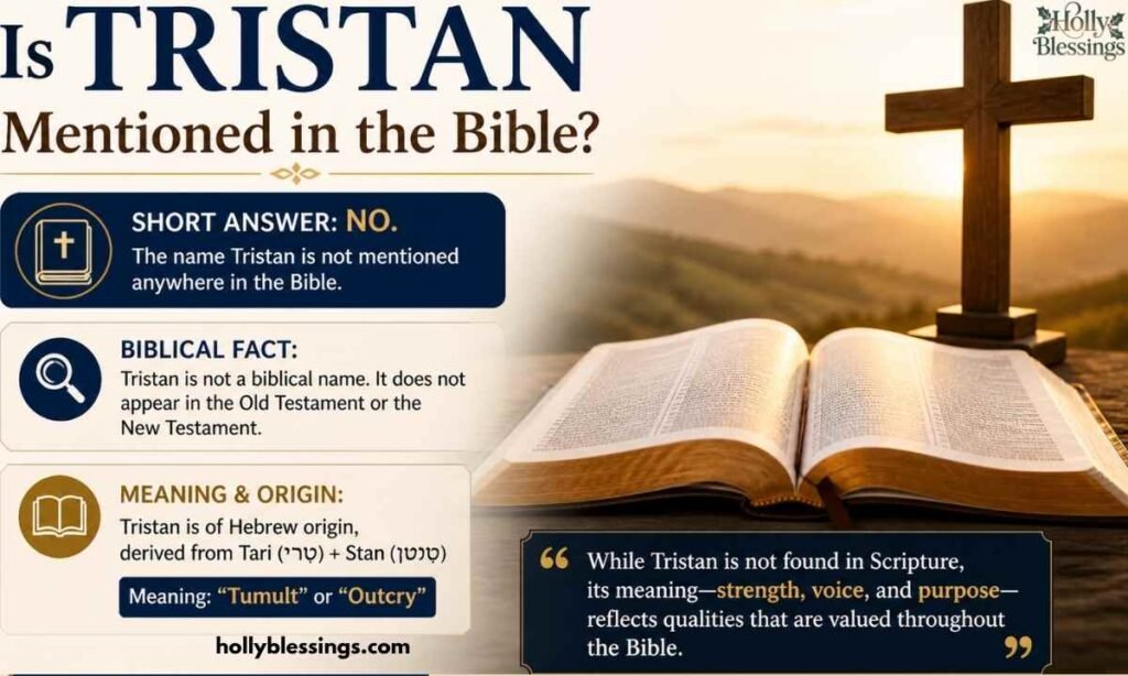 Is Tristan Mentioned in the Bible?