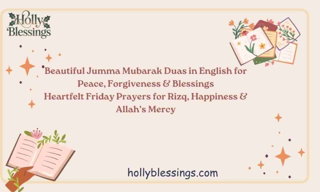 Jumma Mubarak Dua in English