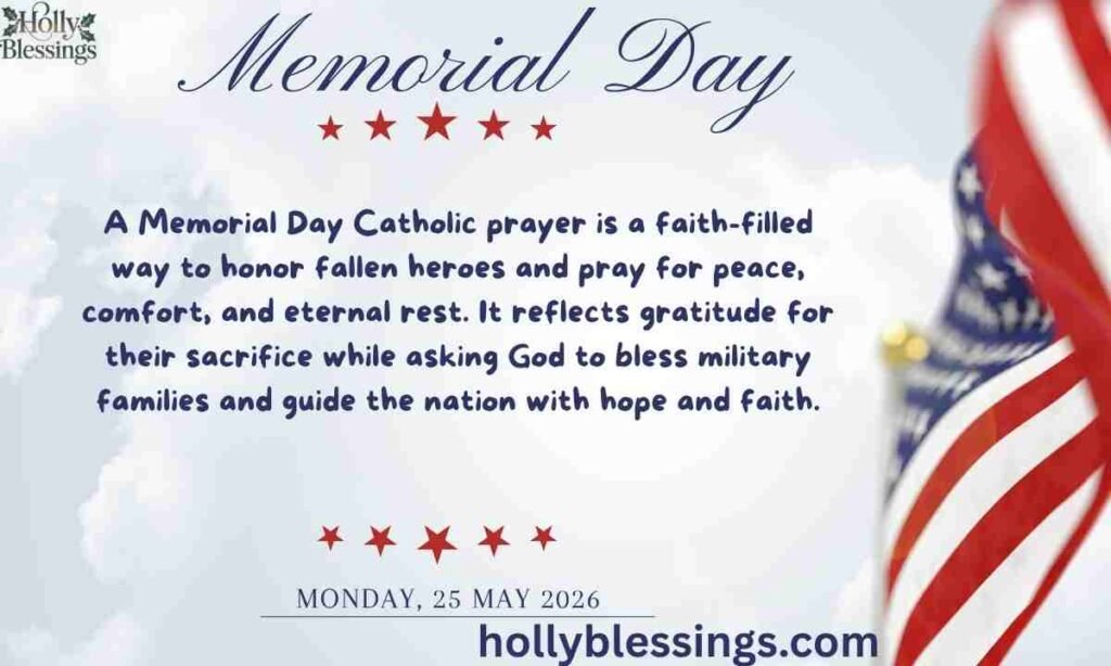 Memorial Day Prayer Catholic
