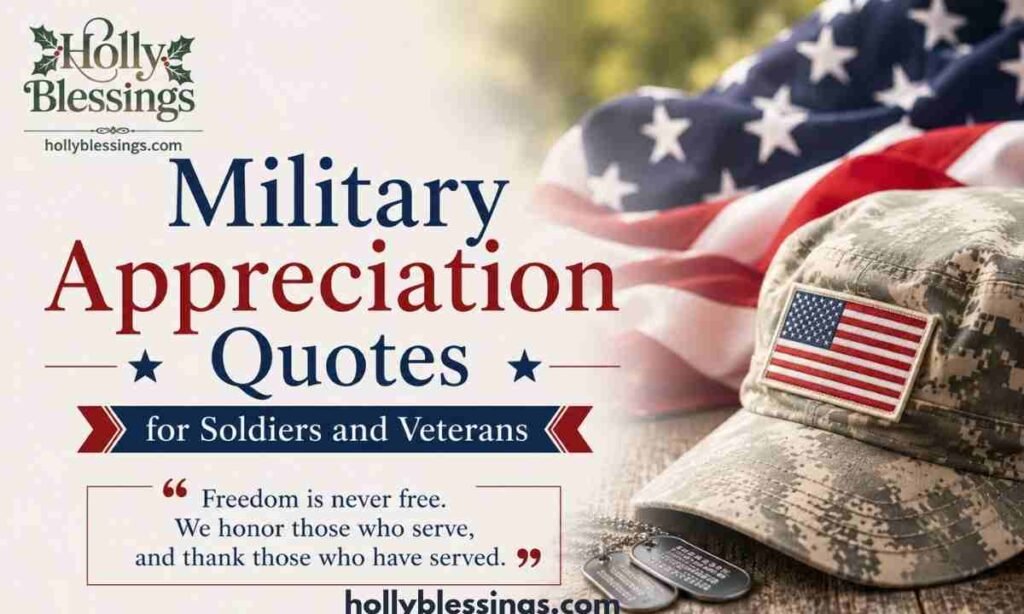 Military Appreciation Quotes for Soldiers and Veterans