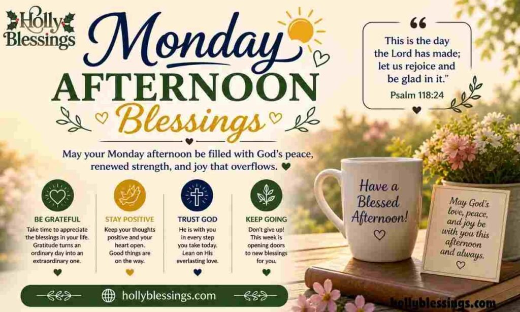 Monday Afternoon Blessings