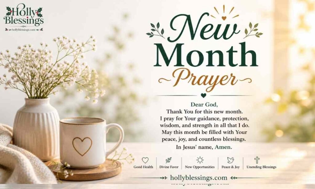 New Month Prayer
