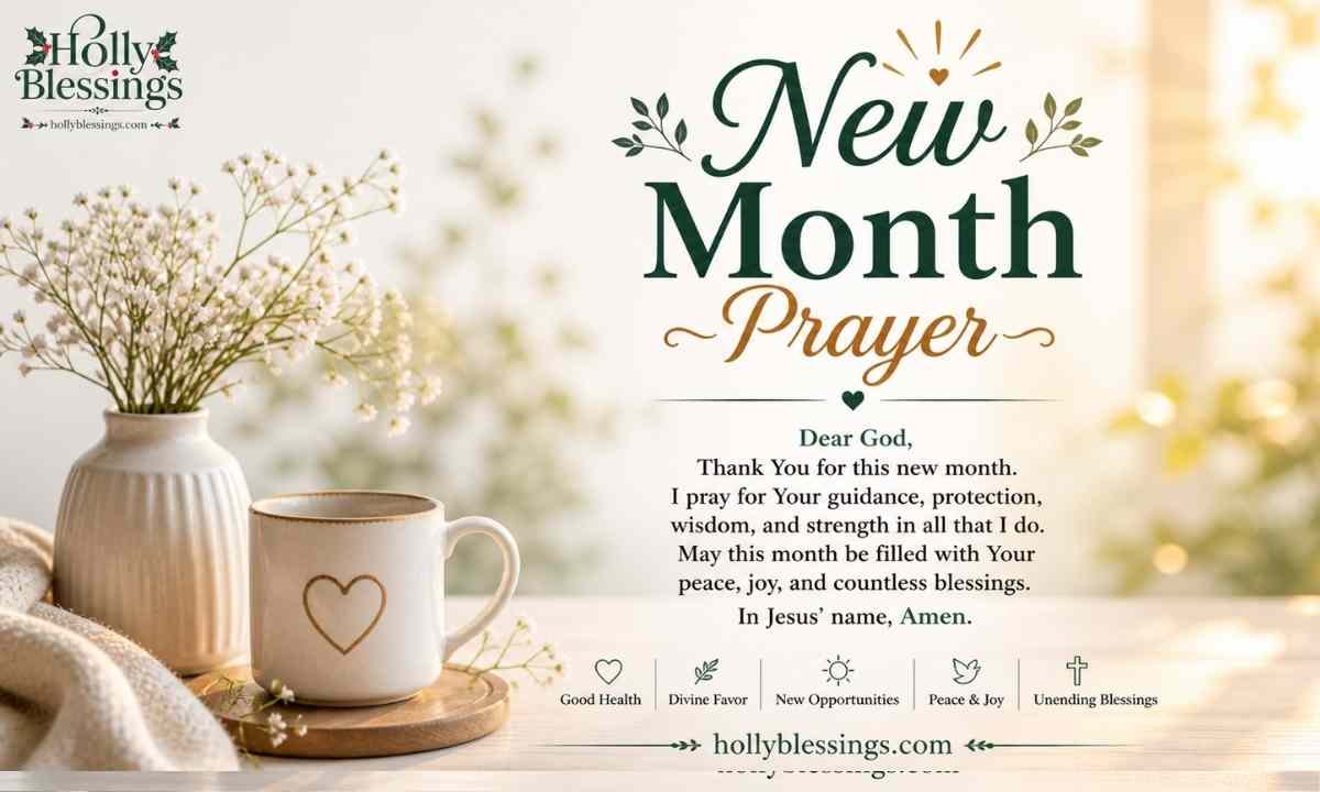 220+ Amazing Happy New Month Prayer Messages (2026)