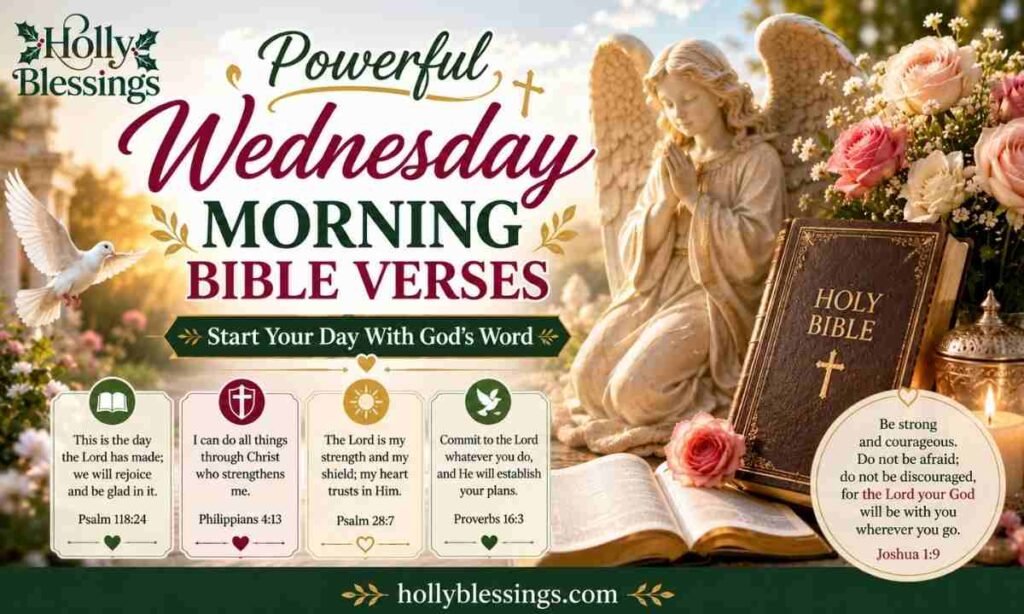 Powerful Wednesday Morning Bible Verses