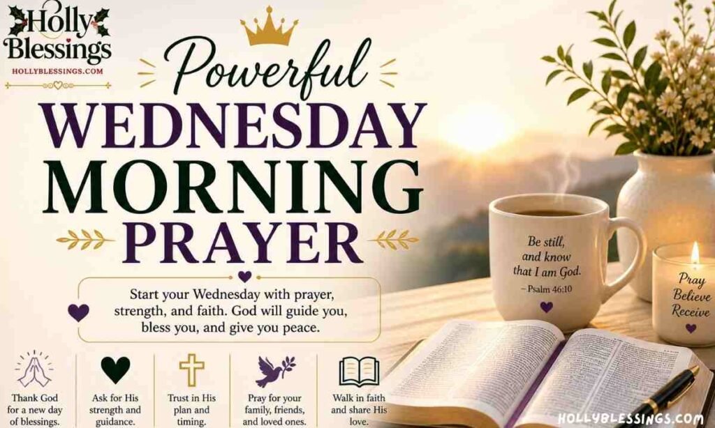 Powerful Wednesday Morning Prayer