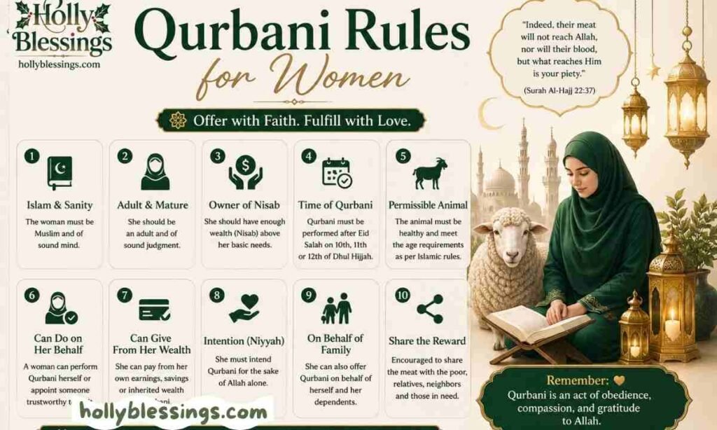 Qurbani Rules for Women