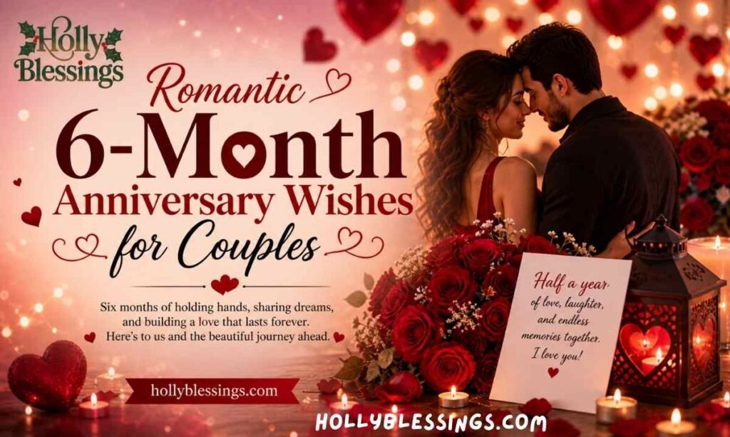 Romantic 6-Month Anniversary Wishes for Couples