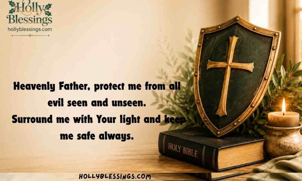 Short Prayer for Protection from Evil Spirits