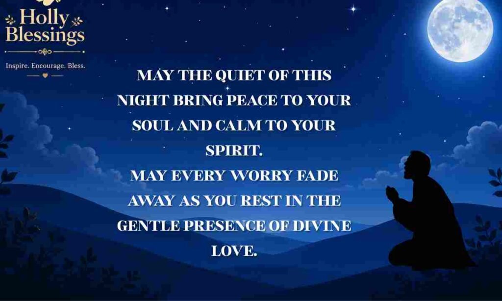 Spiritual Beautiful Good Night Blessings