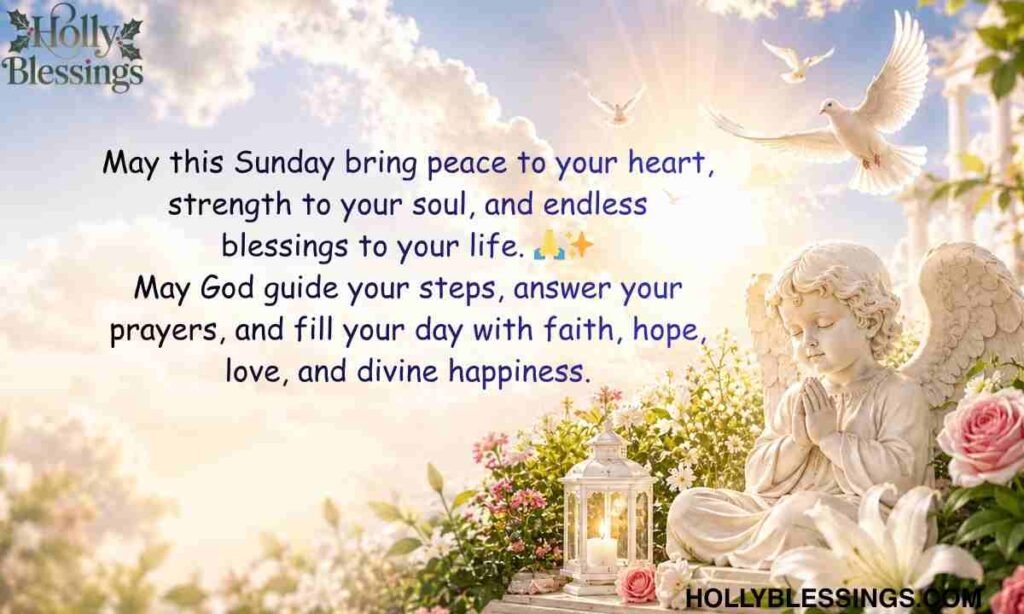 Spiritual Sunday Blessings and Prayers