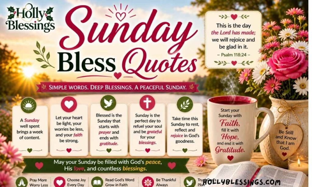 Sunday Bless Quotes
