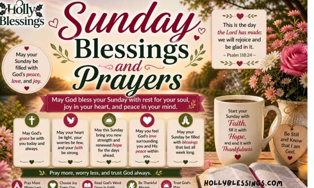 Sunday Blessings and Prayers