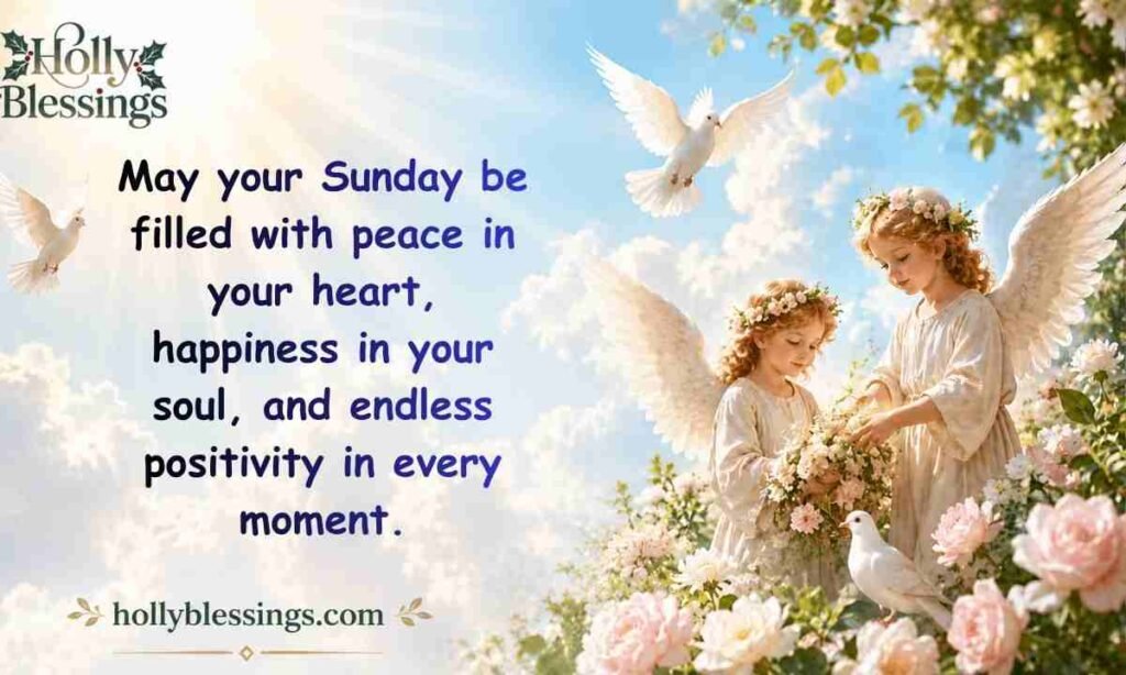 Sunday Blessings for Peace, Happiness, and Positivity