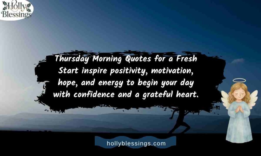 Thursday Morning Quotes for a Fresh Start