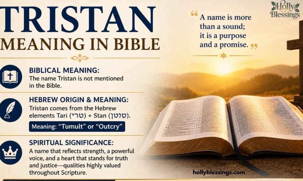 Tristan Meaning in Bible