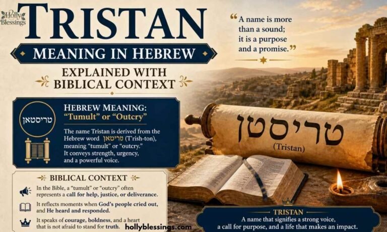 Tristan Meaning in Hebrew Explained With Biblical Context