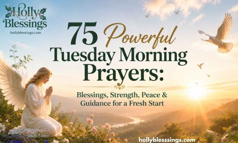 Tuesday Morning Prayers