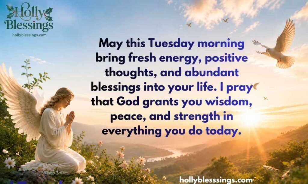 Tuesday Morning Prayers and Blessings