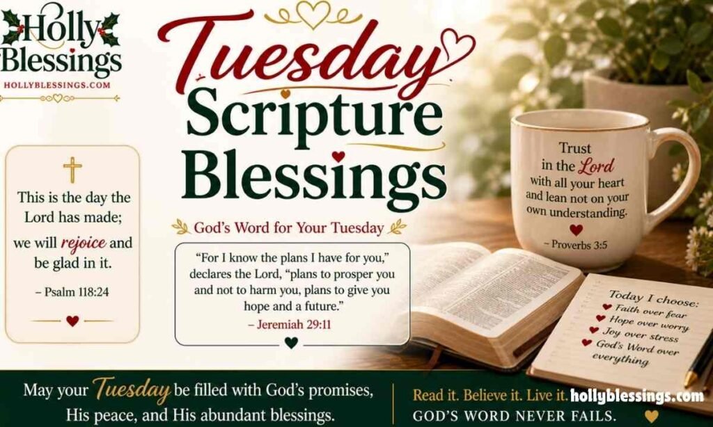 Tuesday Scripture Blessings