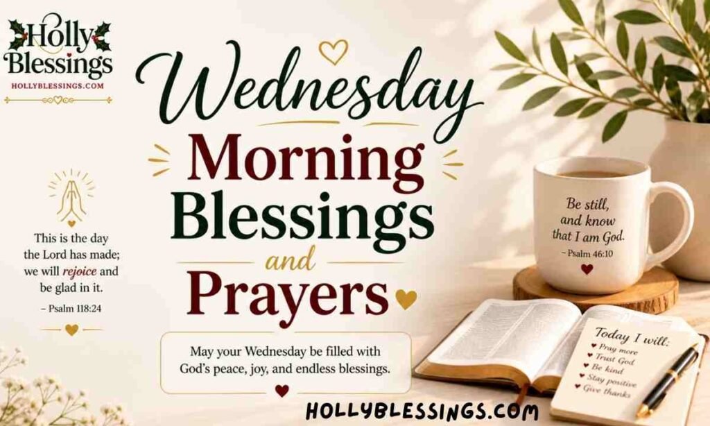 Wednesday Morning Blessings and Prayers