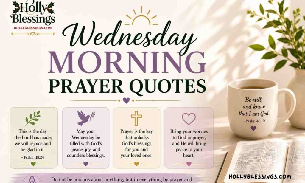 Wednesday Morning Prayer Quotes