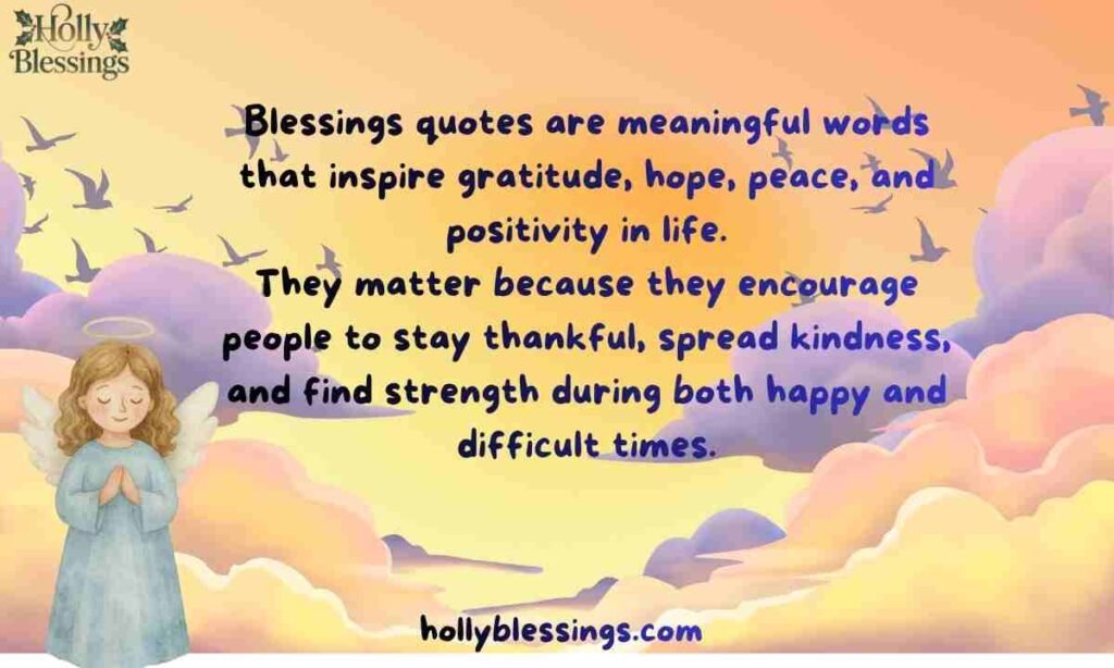 What Are Blessings Quotes and Why They Matter in Life