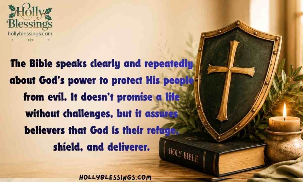What Does the Bible Say About Protection from Evil?