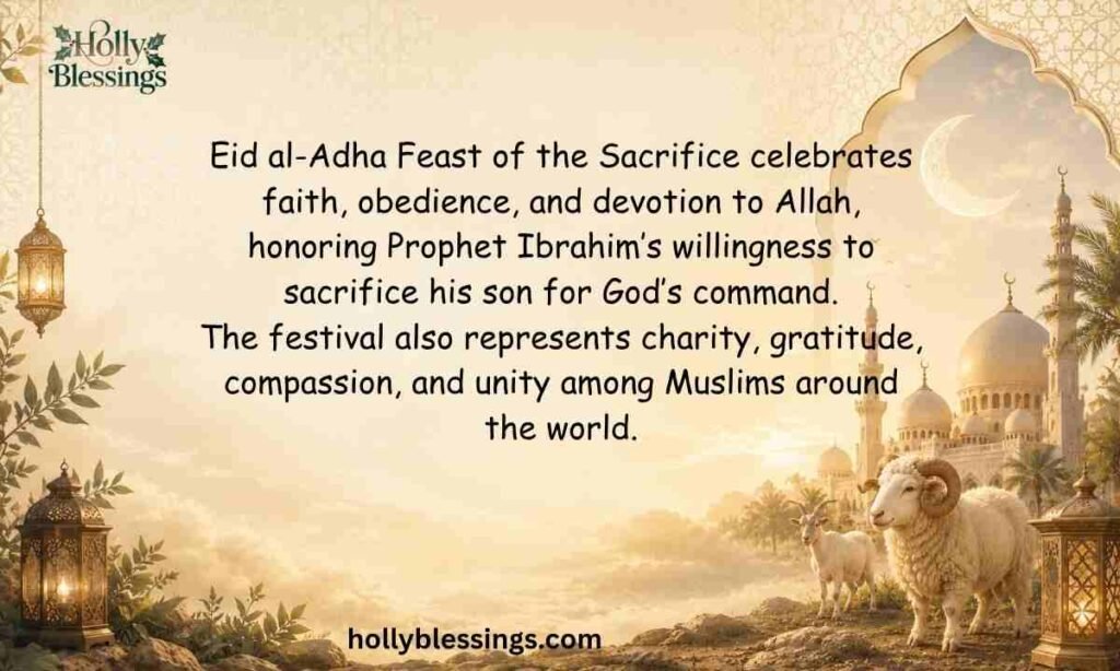What Is Eid al-Adha Feast of the Sacrifice  a Celebration Of