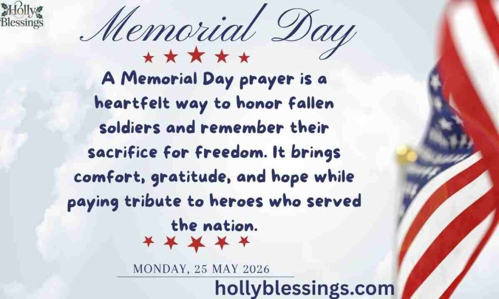 What Is a Memorial Day Prayer?