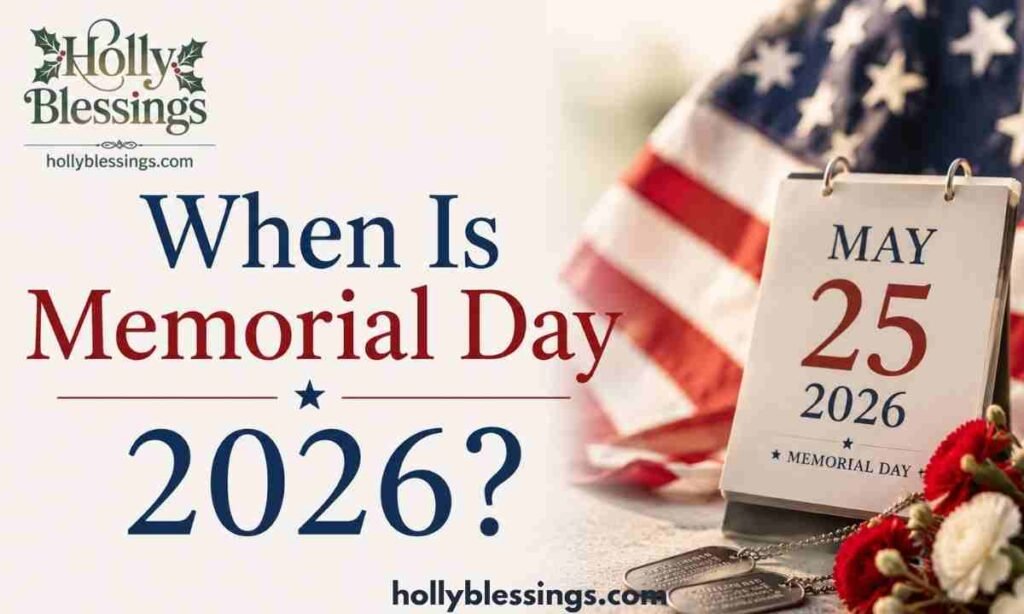 When Is Memorial Day 2026?