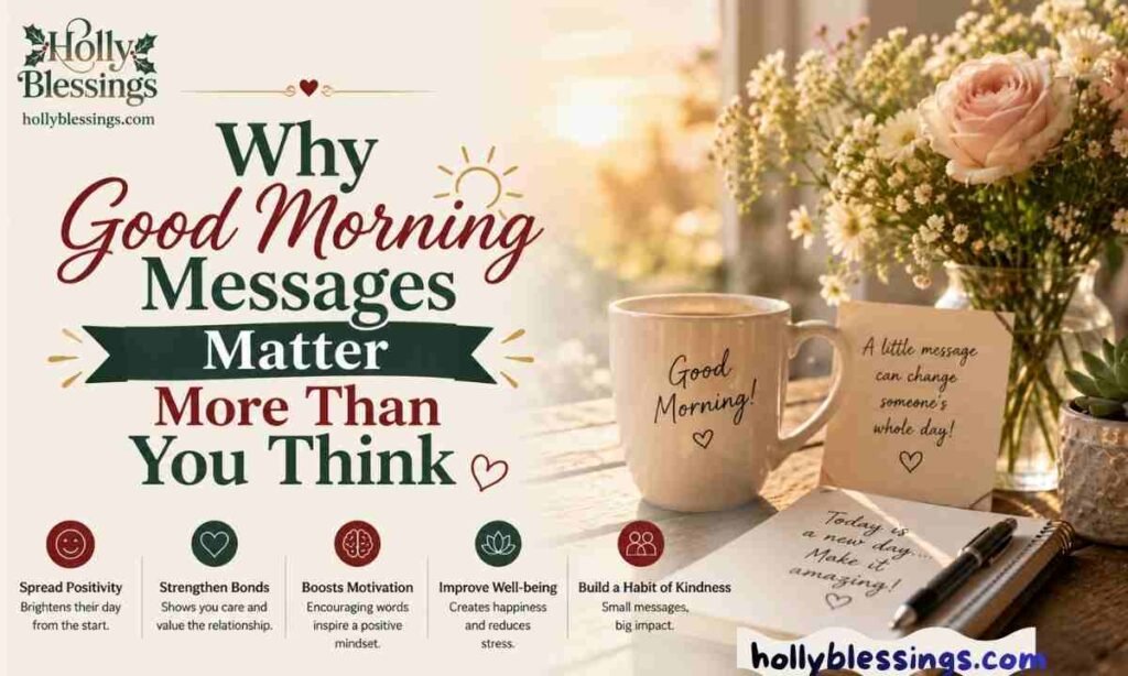 Why Good Morning Messages Matter More Than You Think