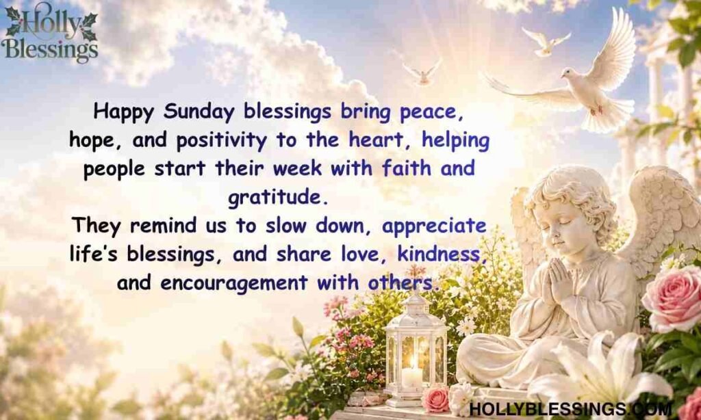 Why Happy Sunday Blessings Matter