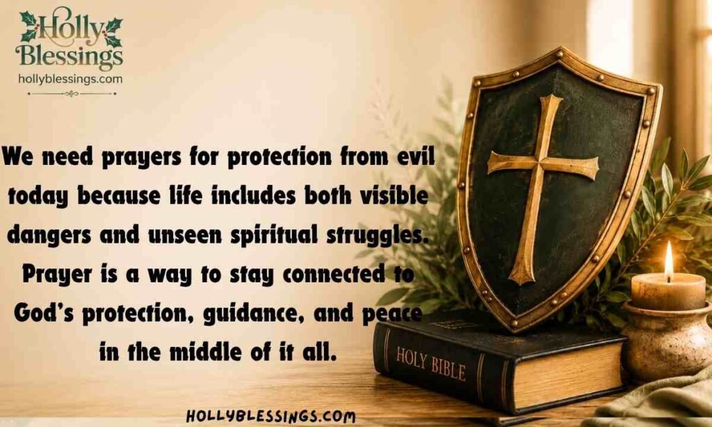 Why We Need Prayer for Protection from Evil Today