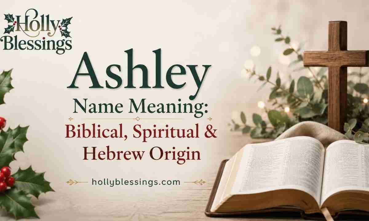 Shaley Meaning Ashley Name Meaning: Biblical, Spiritual & Hebrew Origin