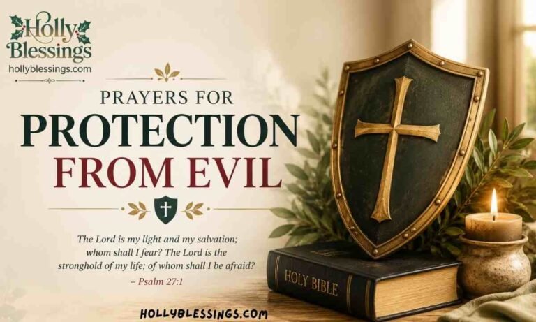 prayer for protection from evil