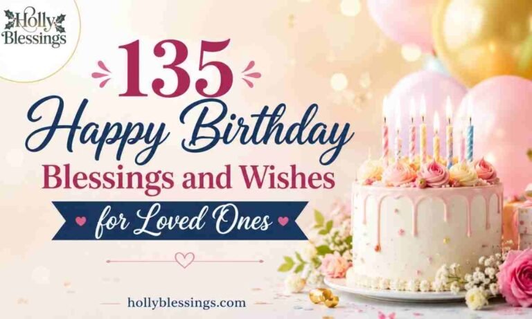 135 Happy Birthday Blessings and Wishes for Loved Ones