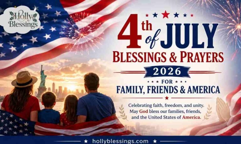 4th of July Blessings and Prayers 2026 for Family, Friends & America