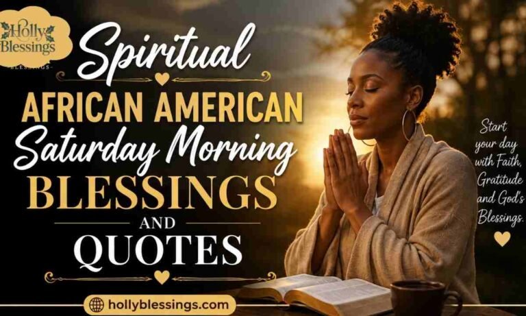 African American Saturday Morning Blessings
